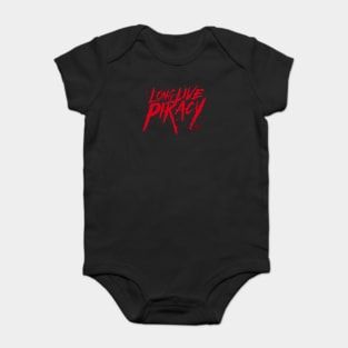 Long Live Piracy Baby Bodysuit